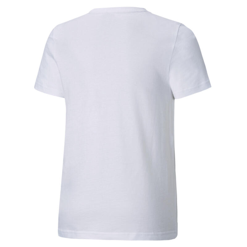 T-shirt con logo Essentials Youth PUMA White
