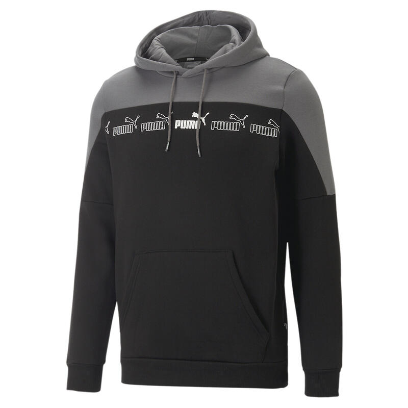 Around the Block hoodie voor heren PUMA Black Castlerock