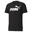 T-shirt à logo Essentials Homme PUMA Black