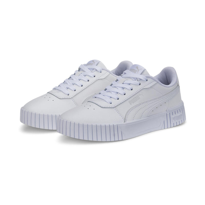 Tenisi Carina 2.0 Tineret PUMA White Silver Gray