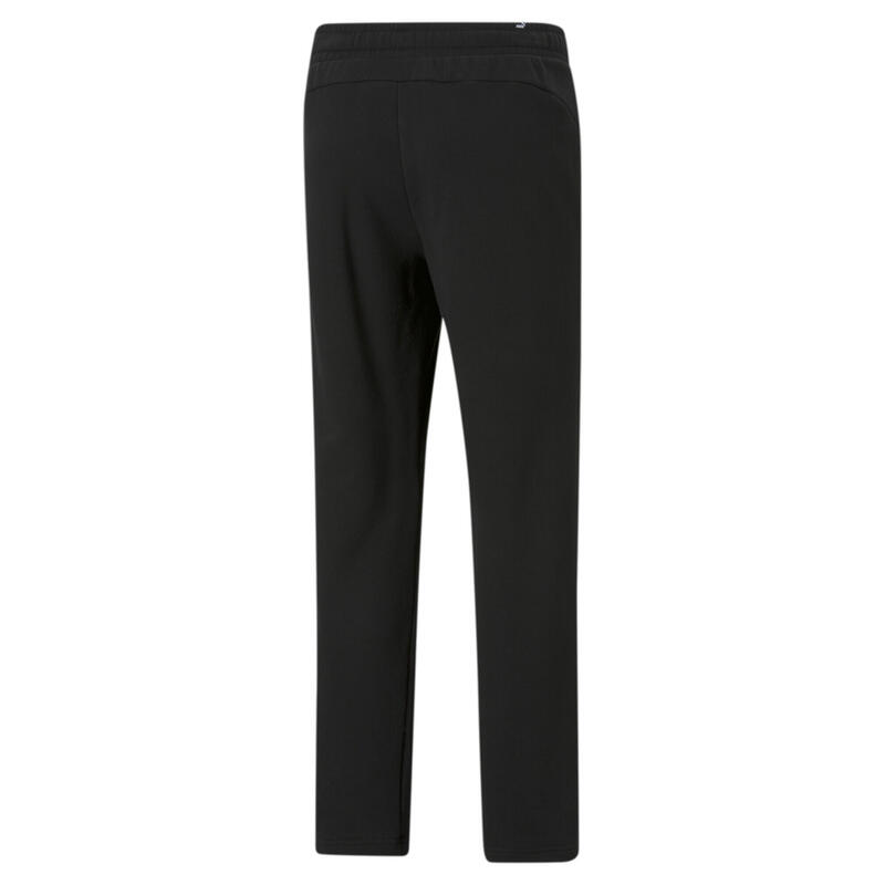 Pantaloni con logo Essentials uomo PUMA Black Cat