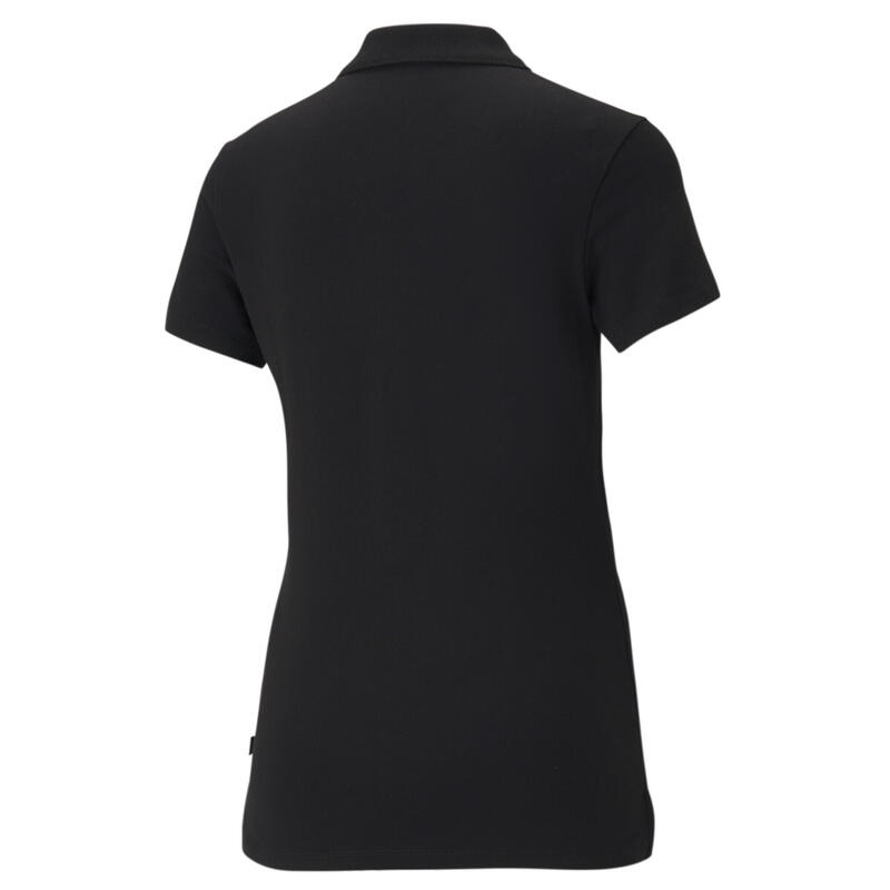 Essentials Poloshirt Damen PUMA Black Cat