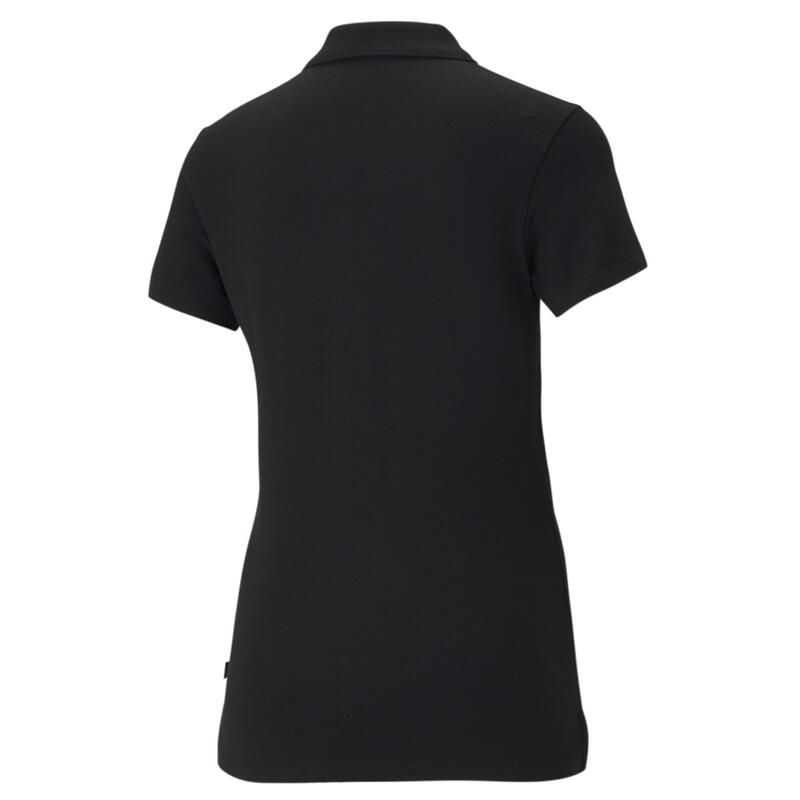 Essentials poloshirt dames PUMA Black Cat