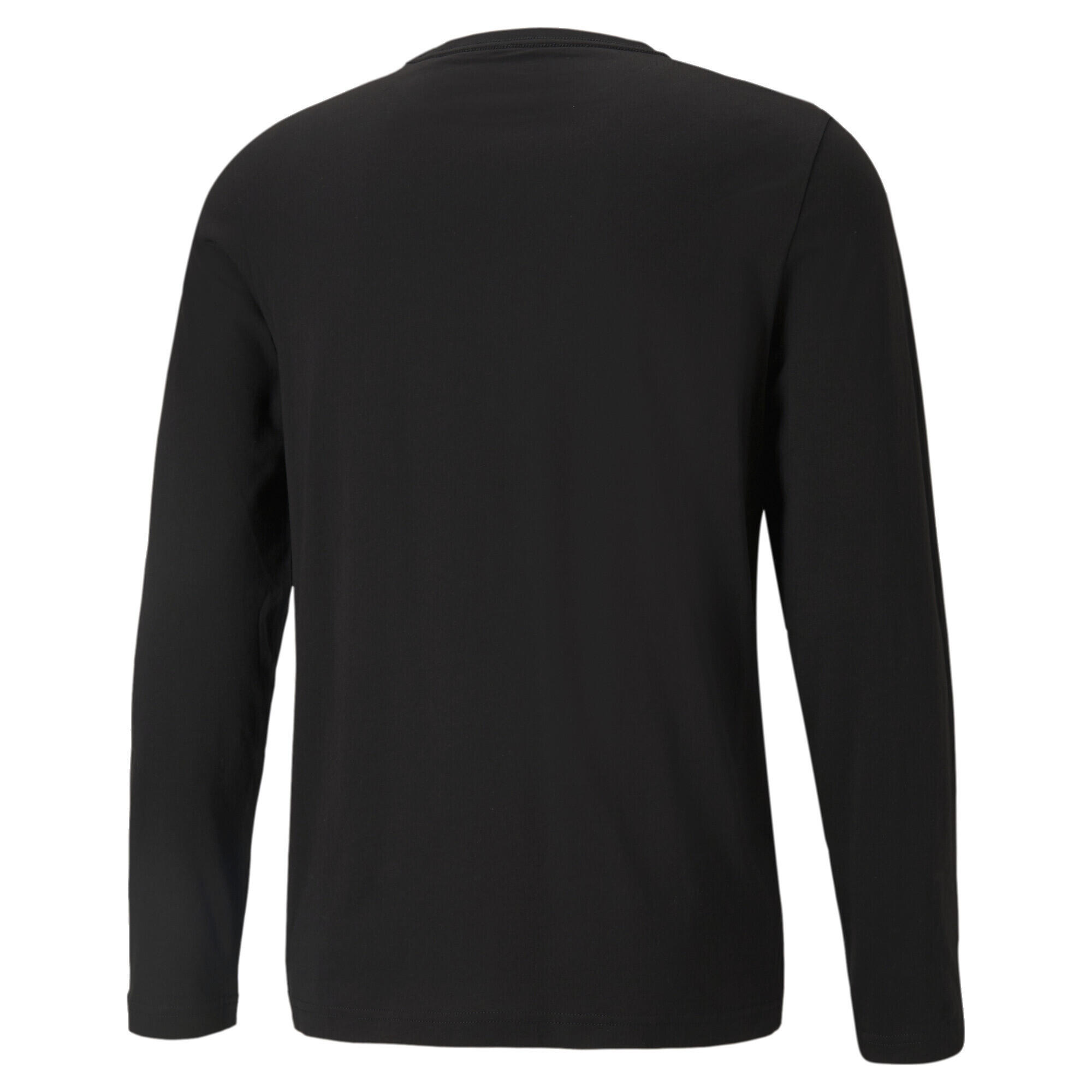 T-shirt à manches longues Essentials Homme PUMA Black 3/6