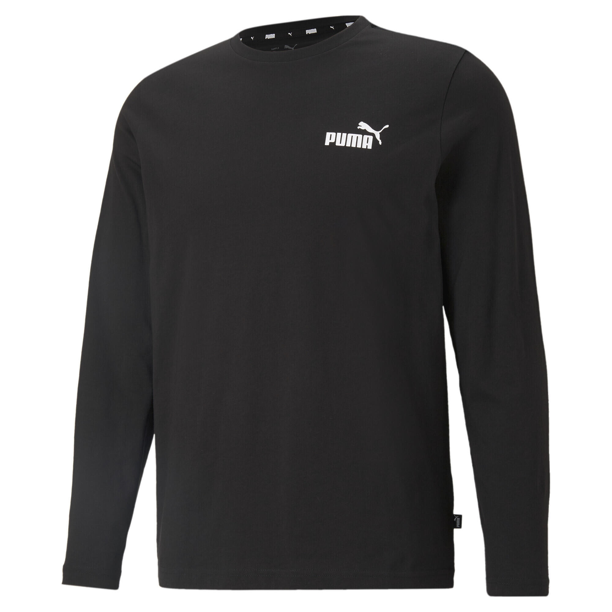 T-shirt à manches longues Essentials Homme PUMA Black 1/6