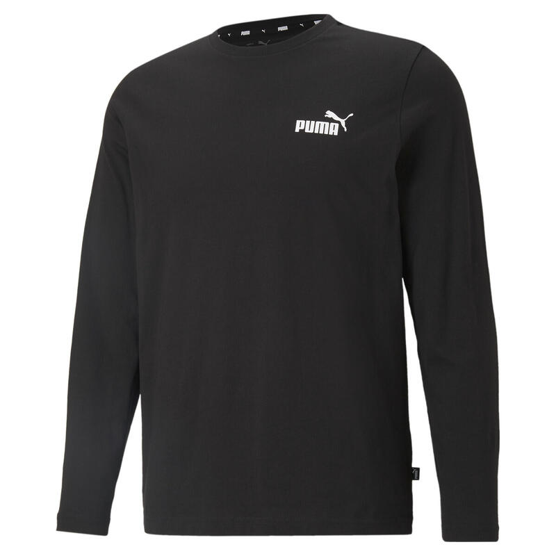 Camiseta Essentials de manga larga Hombre PUMA Black