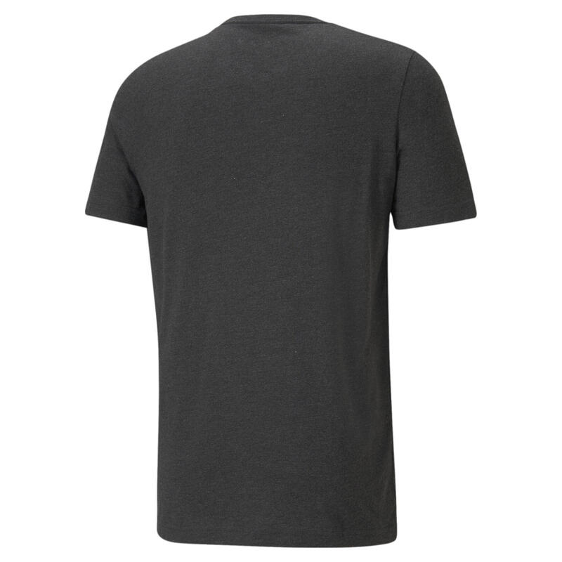 Essentials Heather T-Shirt Erwachsene PUMA Dark Gray Heather