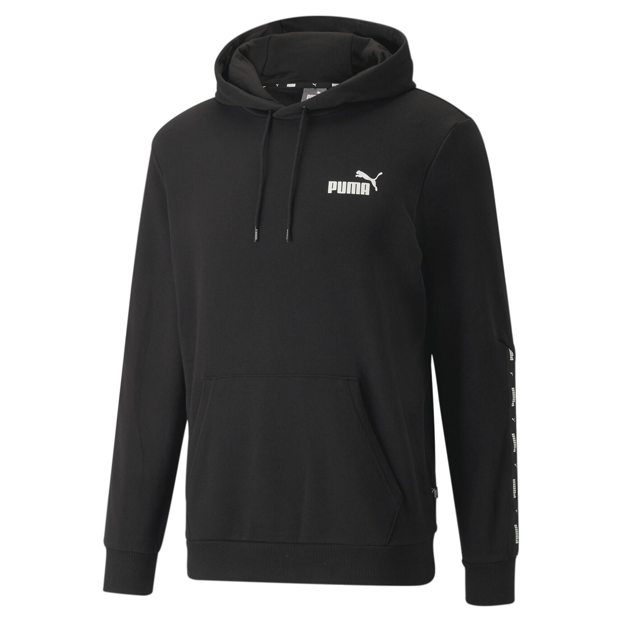 Puma - Hoodie Essentials+ Tape Homme Puma Black - Pull - Noir - 52 2xl - Decathlon