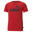 Essentials T-shirt met logo jongeren PUMA High Risk Red