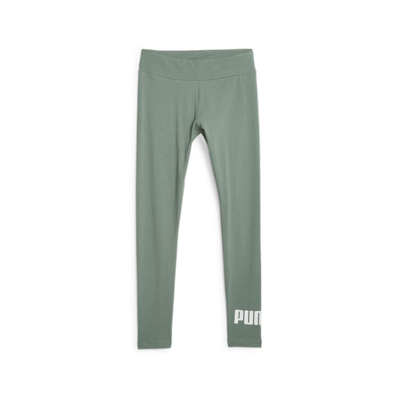 Essentials legging met logo dames PUMA Eucalyptus Green
