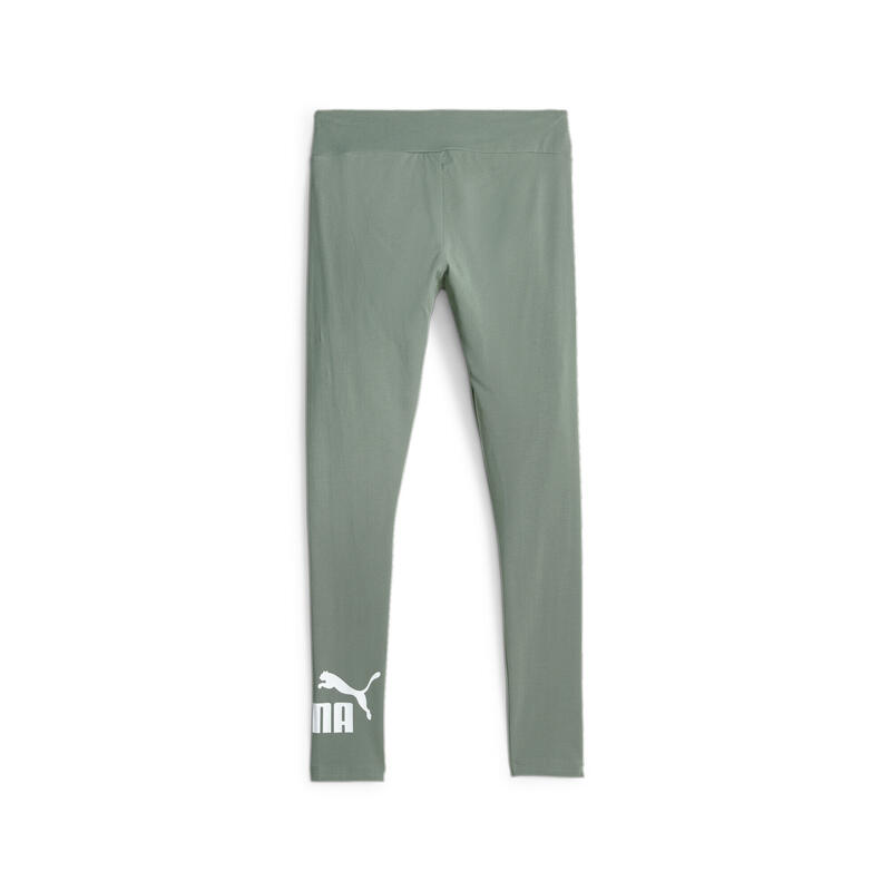 Essentials legging met logo dames PUMA Eucalyptus Green