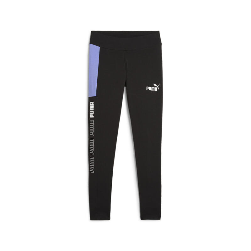 Leggings Around the Block da donna PUMA Black Lavendar Pop