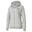 Essentials hoodie met volledige ritssluiting voor dames PUMA Light Gray Heather