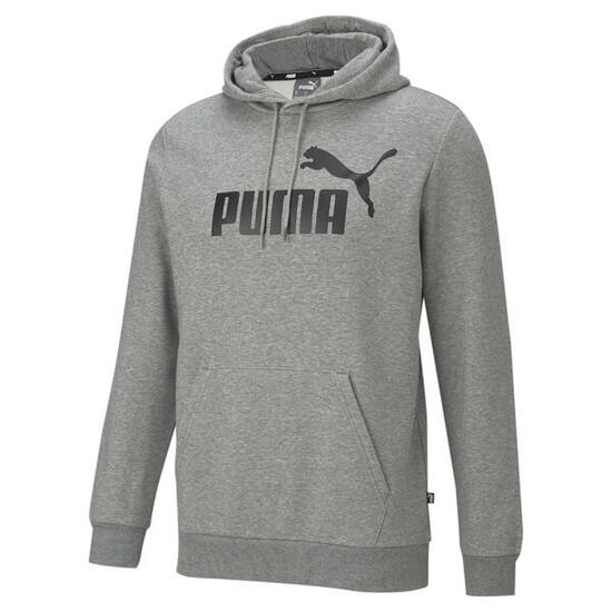Essentials Big Logo Hoodie Herren PUMA Medium Gray Heather