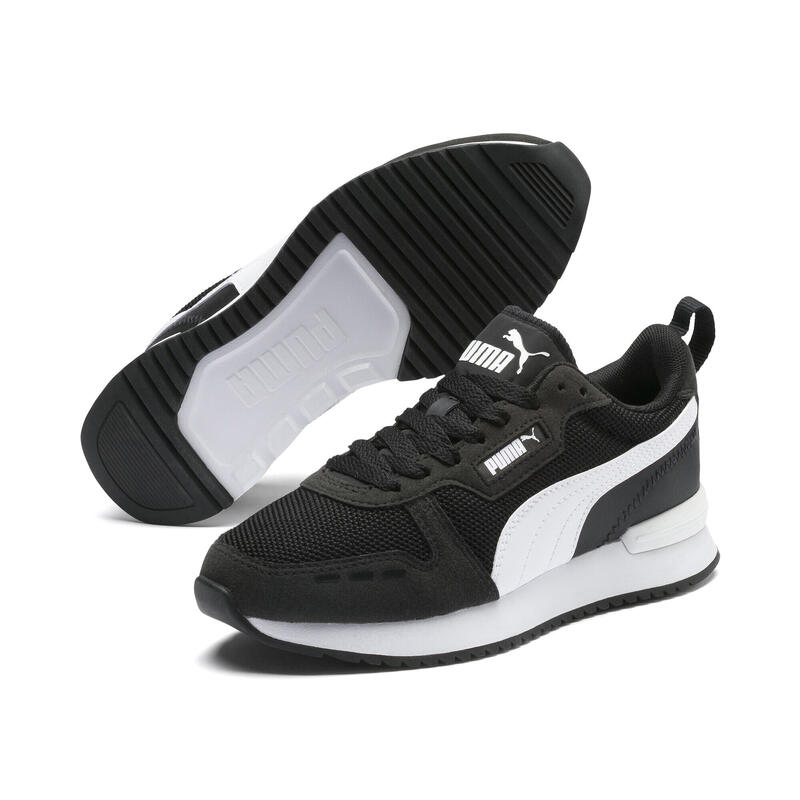 R78 sportschoenen voor jongeren PUMA Black White