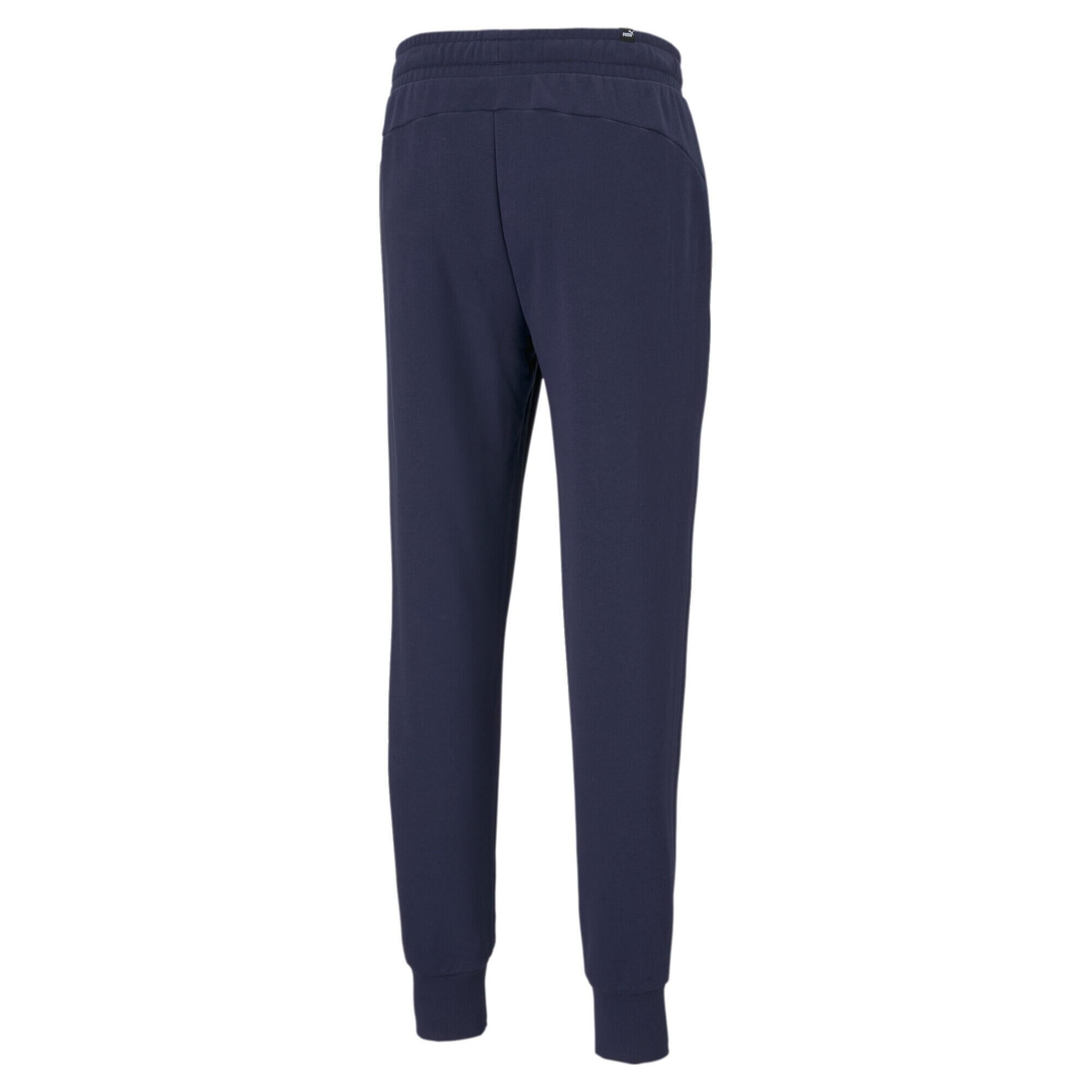 Essentials Logo Jogginghose Herren PUMA Peacoat Blue 5/7