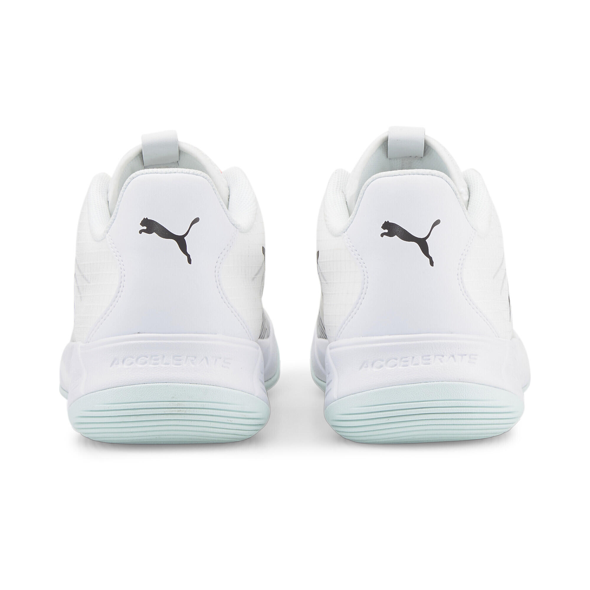 Chaussures de handball Accelerate Pro II PUMA White Black Nitro Blue Arctic Ice 2/7