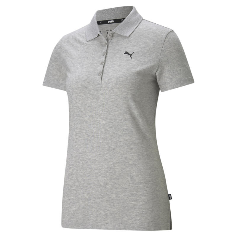 Polo Essentials donna PUMA Light Gray Heather Cat