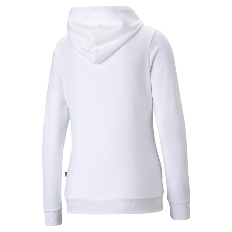Essentials Logo Hoodie Damen PUMA White