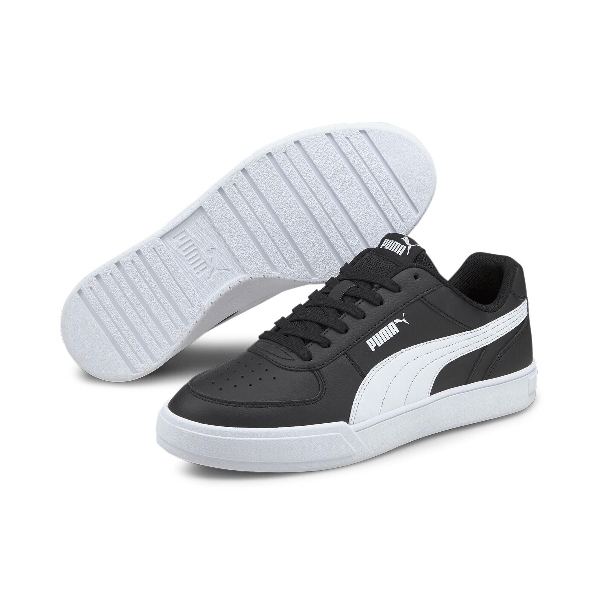 Puma - Baskets Caven Puma Black White - Baskets - Blanc|noir - 44 - Decathlon