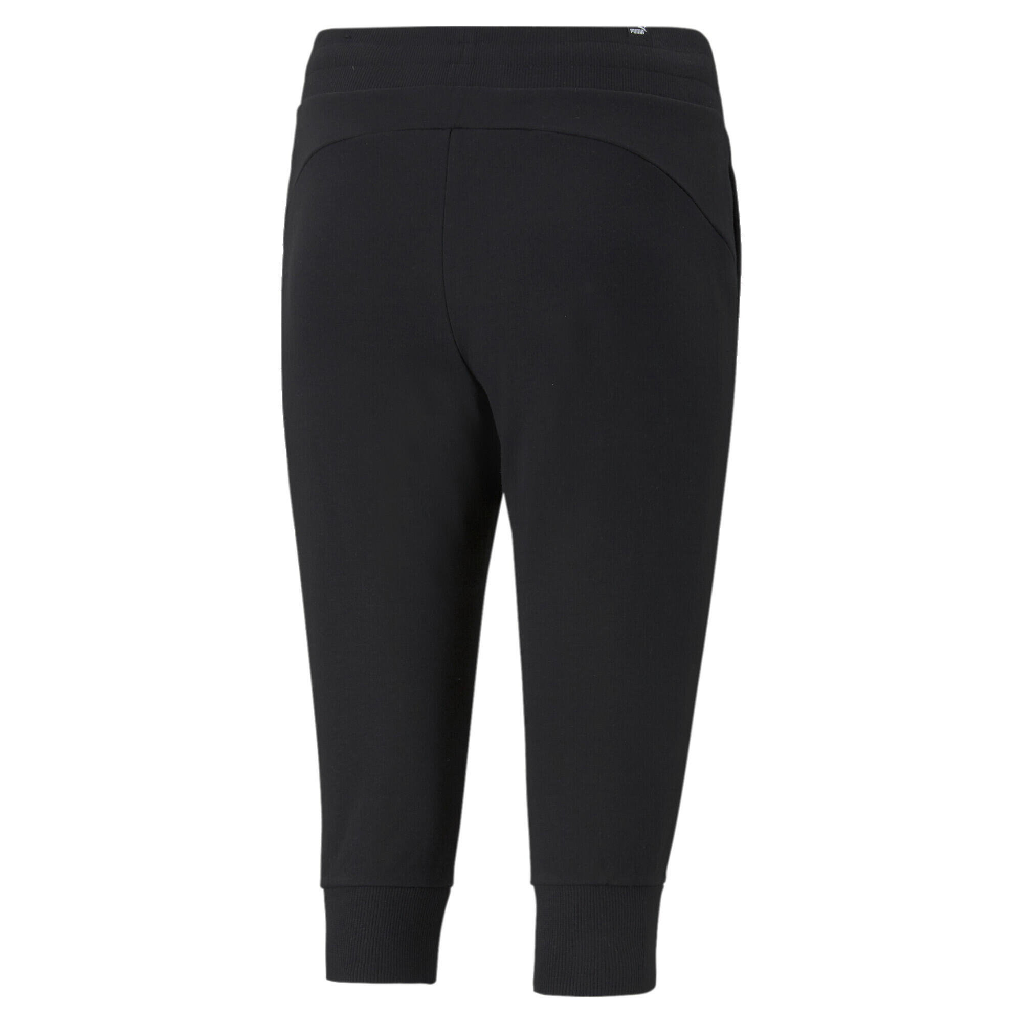 Essentials Capri-Jogginghose Damen PUMA Black 2/2