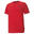 Essentials T-shirt met klein logo voor heren PUMA High Risk Red Cat