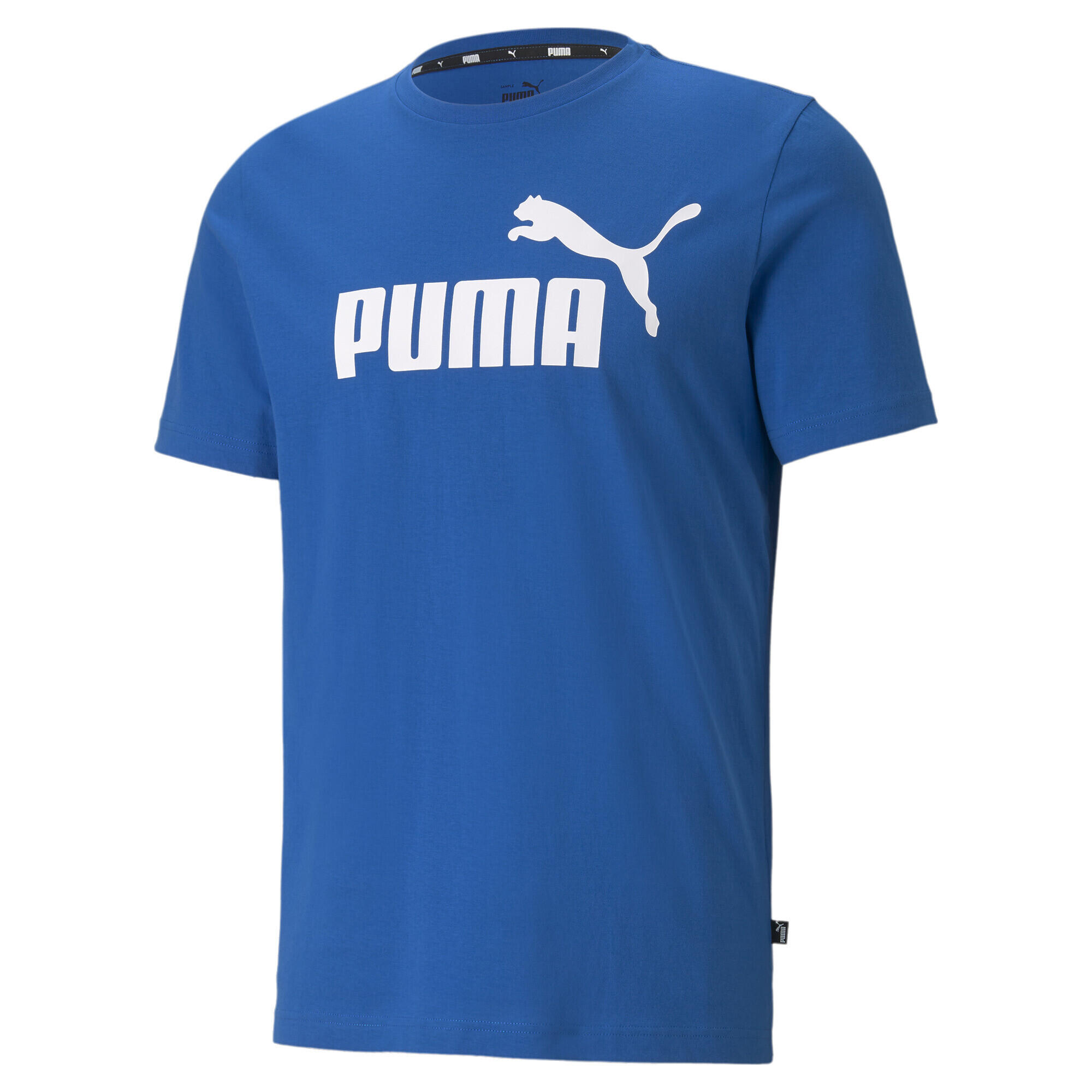 T shirt Essentials Logo homme PUMA Royal Blue