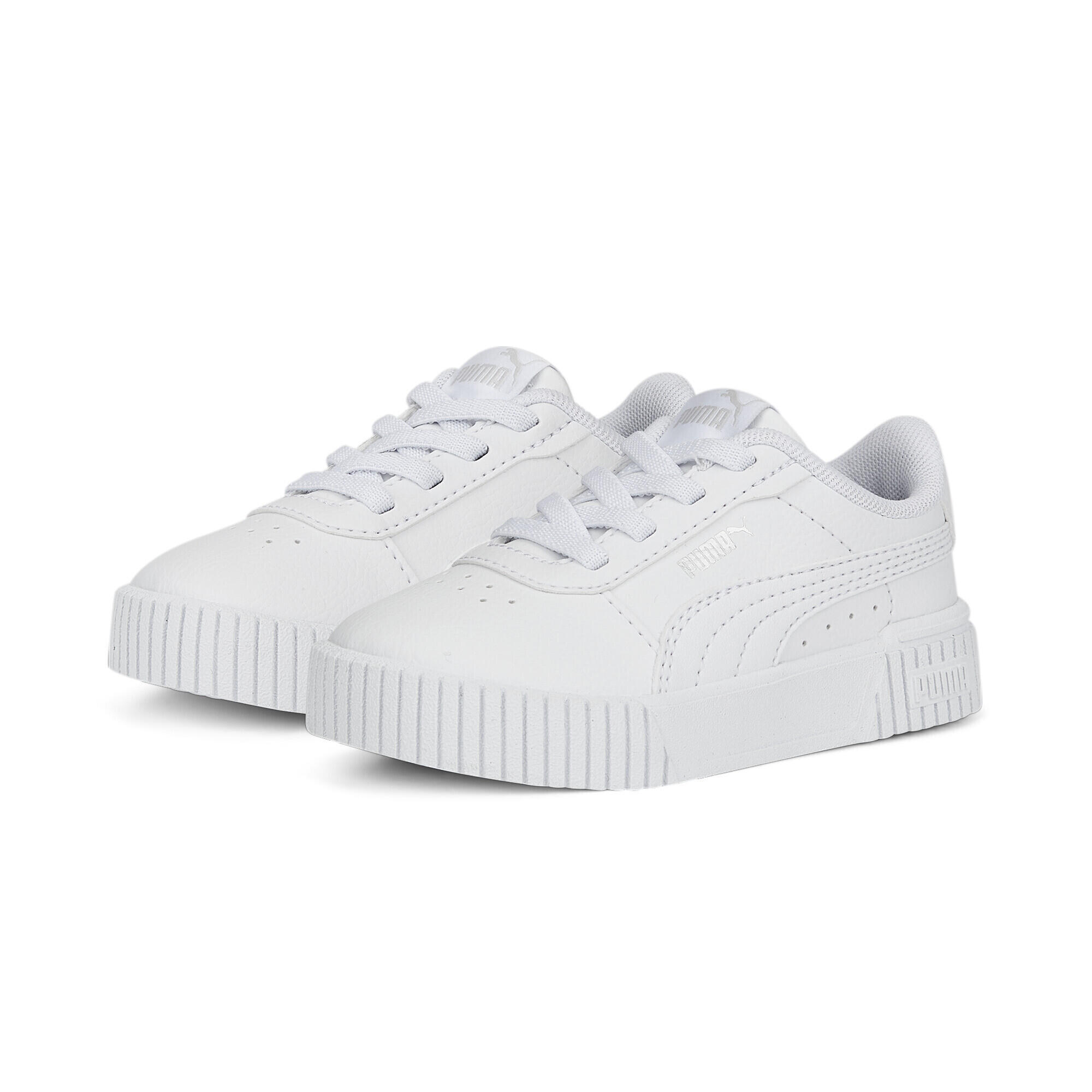 Sneakers Carina 2.0 AC da bimba PUMA White Silver Gray 2/7