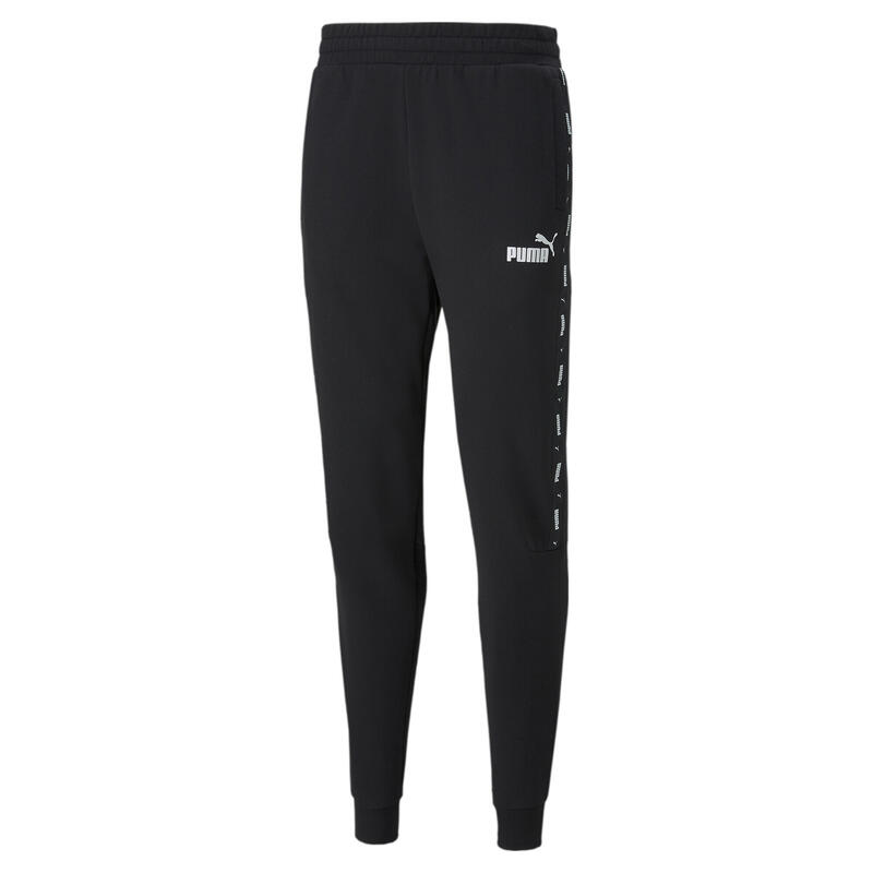 Essentials+ sweatpants met band voor heren PUMA Black