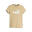 T-shirt com logótipo essencial para mulher PUMA Sand Dune Beige