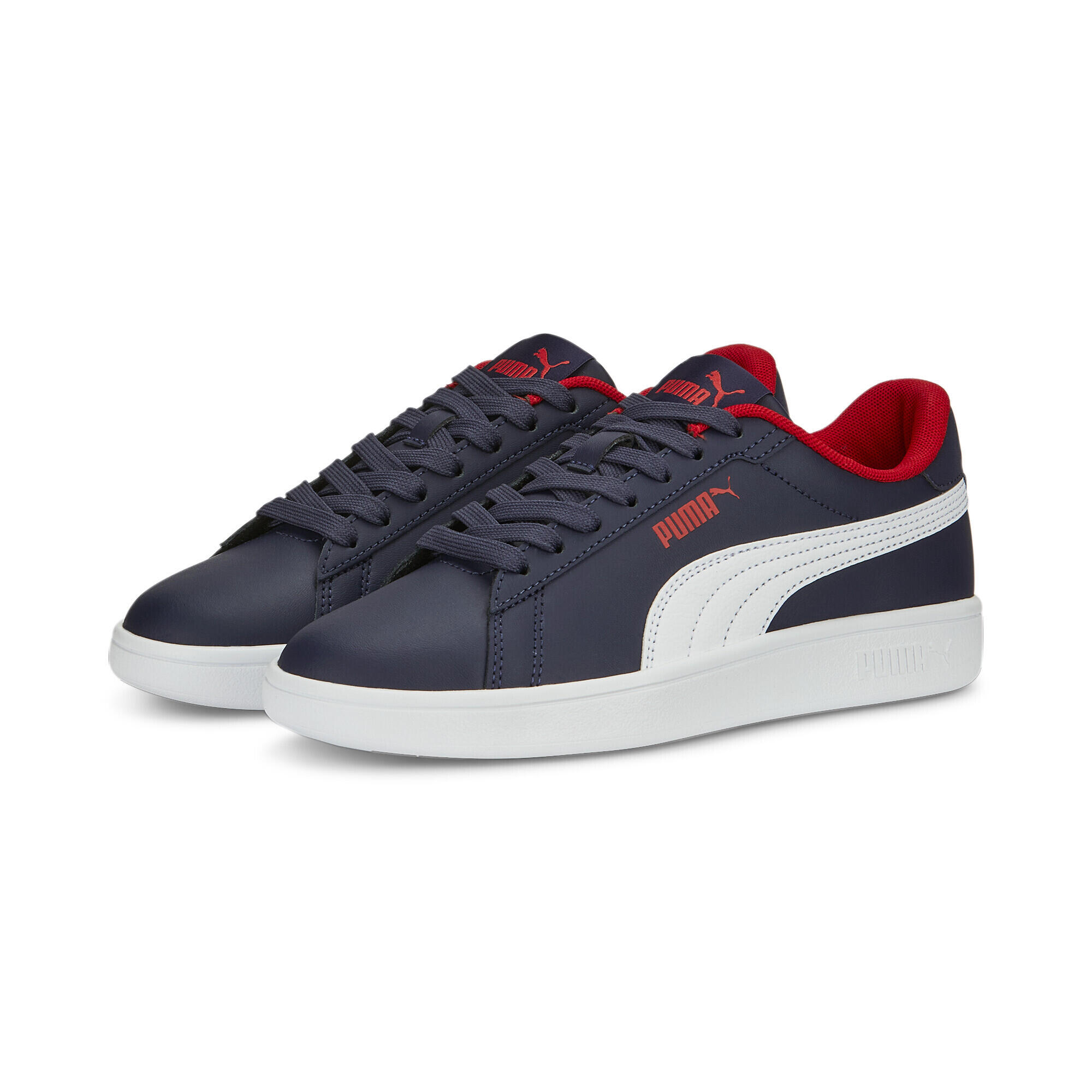 Baskets En Cuir Smash 3.0 Enfant Et Adolescent Puma