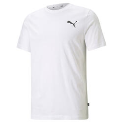 T-shirt à logo Essentials Homme PUMA White Cat