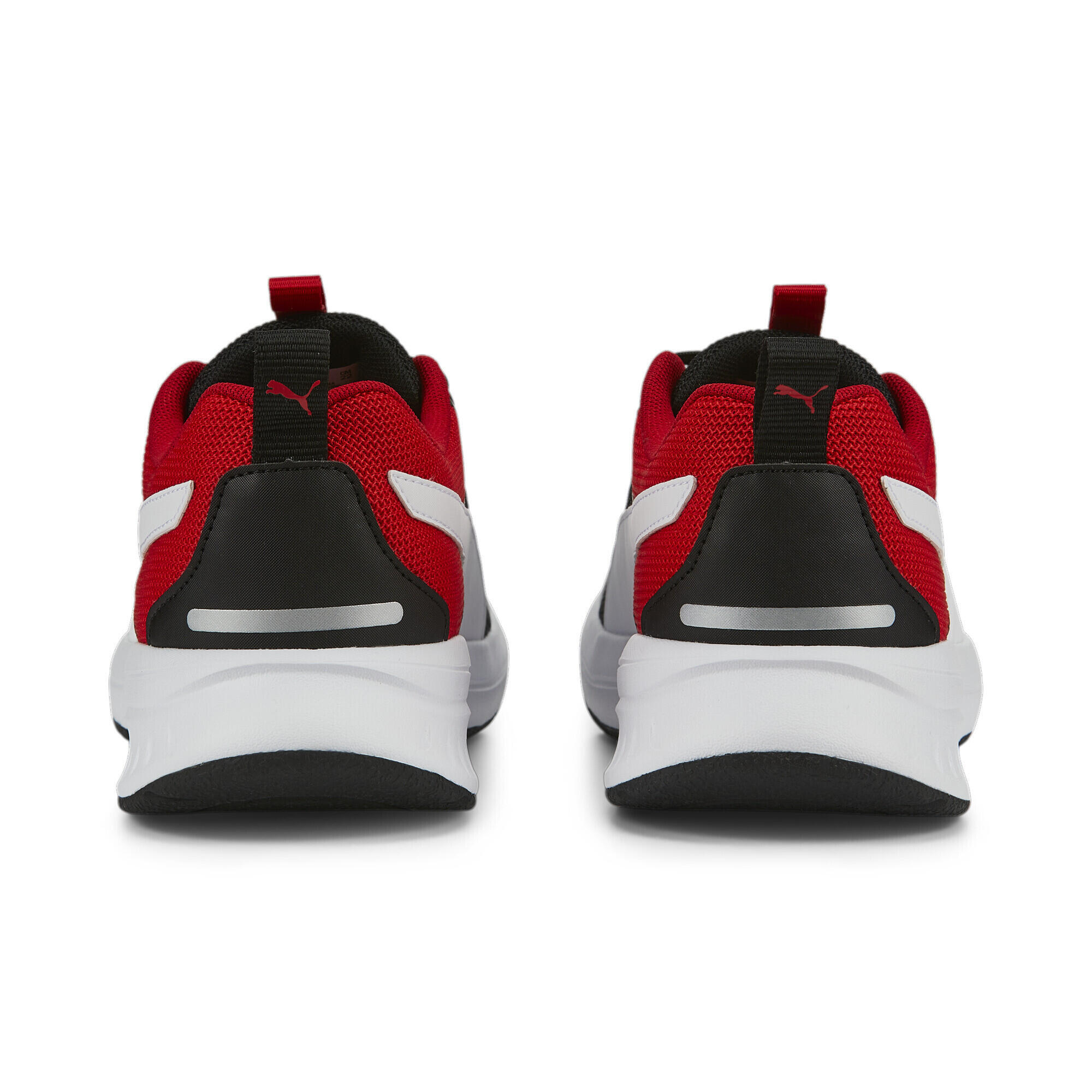 Evolve Run mesh sneakers voor jongeren PUMA Black White 2/6