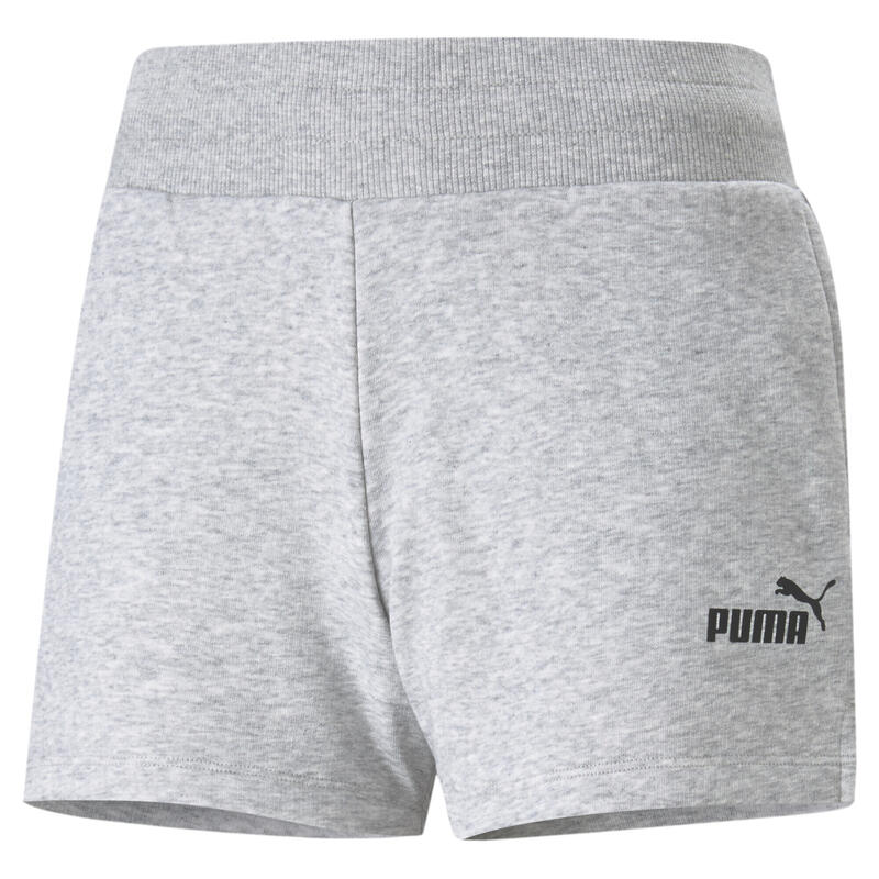 Shorts da ginnastica Essentials donna PUMA Light Gray Heather