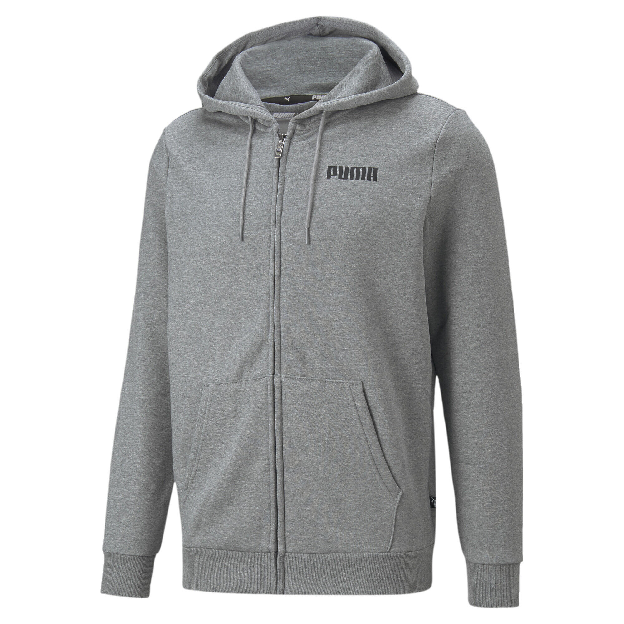 Essentials Hoodie in voller Länge mit durchgehendem Reißverschluss Herren PUMA