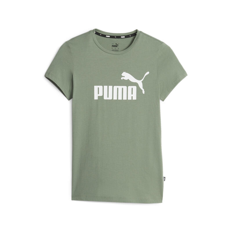 T-shirt Essentials Logo Femme PUMA Eucalyptus Green