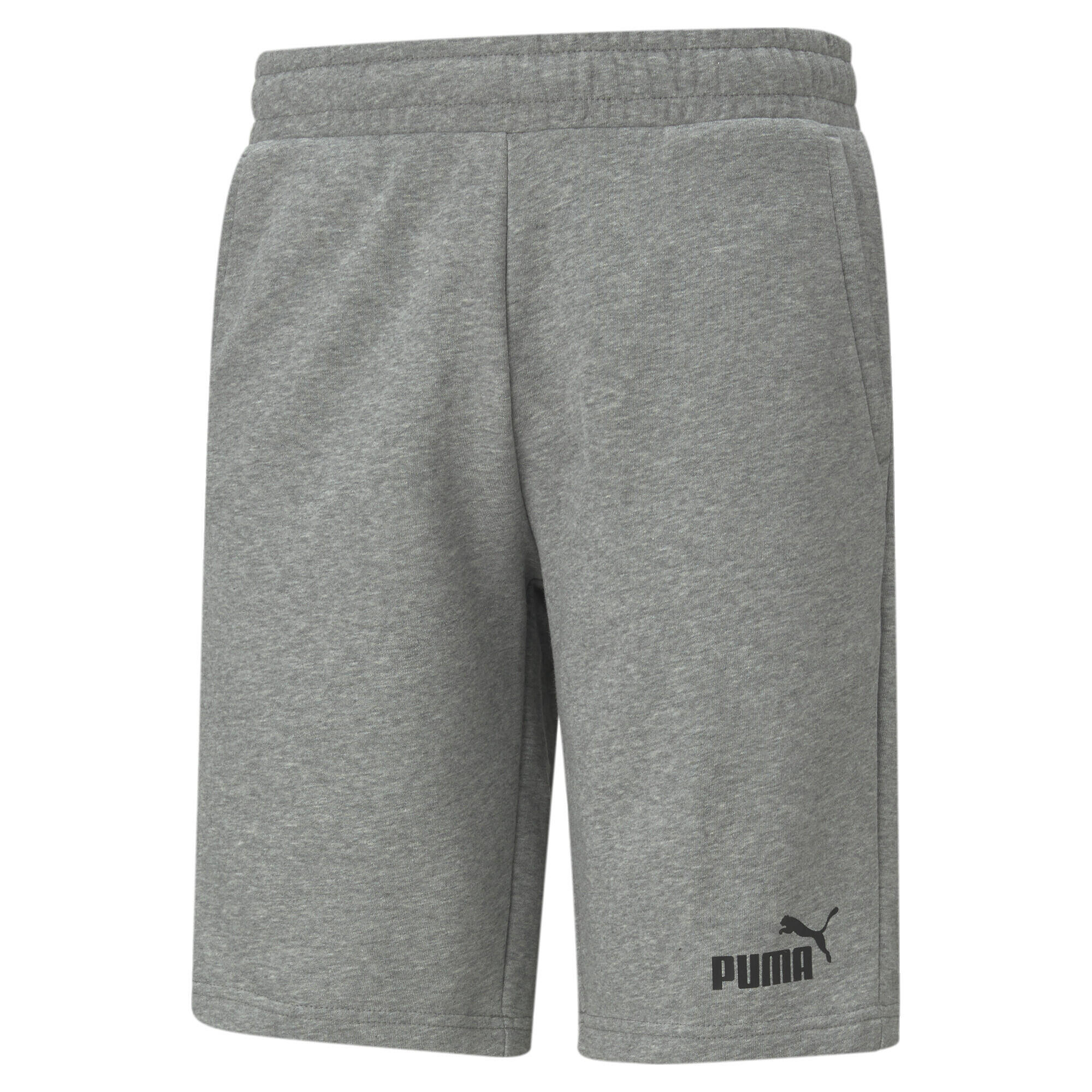 PUMA Mens Essentials Shorts - Medium Gray Heather 1/6