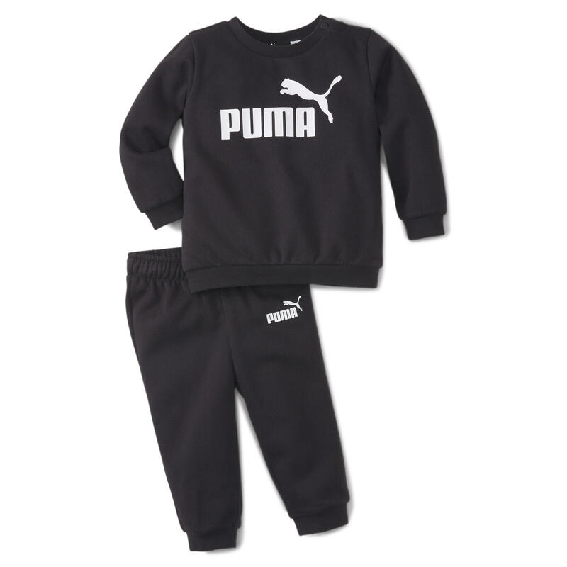 Conjunto deportivo Bebés Essentials Minicats Crew Neck PUMA Cotton Black