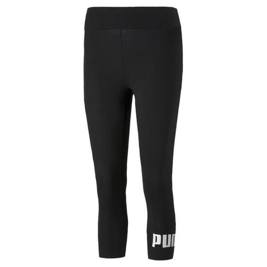 Leggings 3/4 con logo Essentials donna PUMA Black