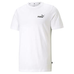 Camiseta Essentials Small Logo Hombre PUMA Blanco