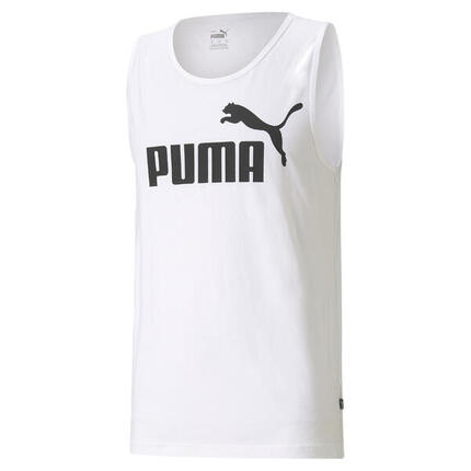 Camiseta sin mangas Essentials Hombre PUMA White