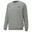 Essentials sweatshirt met klein logo voor heren PUMA Medium Gray Heather