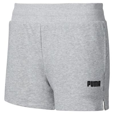 Essentials short van sweatstof voor dames puma black