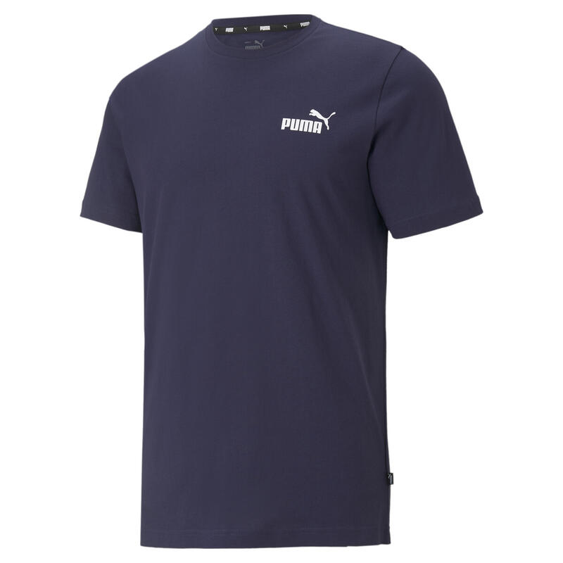 Tricou cu logo mic Essentials Bărbați PUMA Peacoat Blue