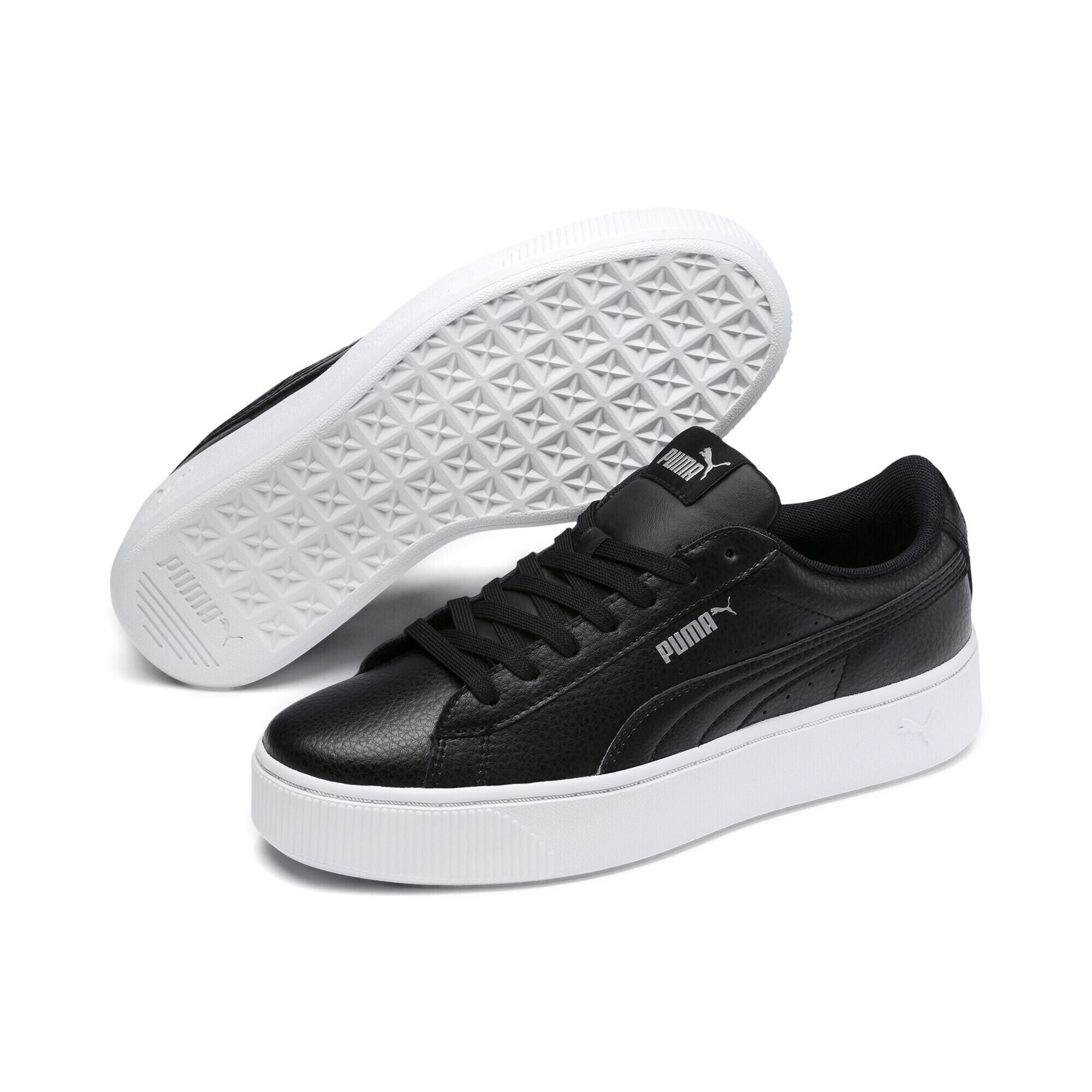 Basket Vikky Stacked Femme PUMA Black PUMA Decathlon