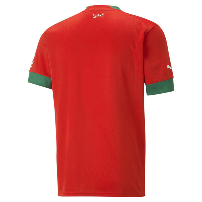 Marokko replica 22/23-thuisshirt voor heren PUMA Red Power Green