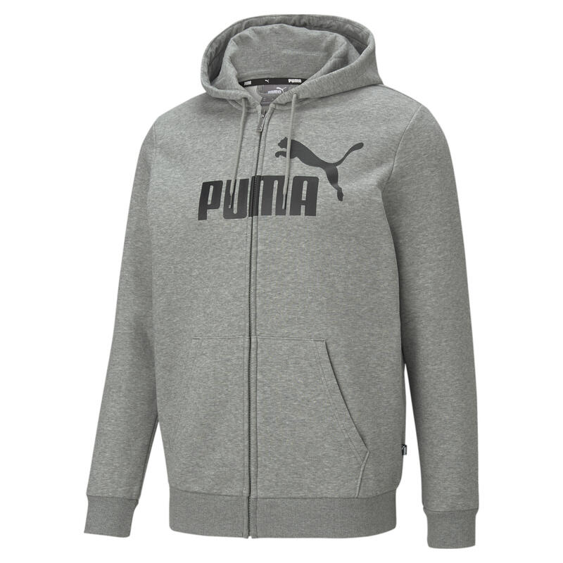 Pulóver Puma Essentials Big Logo, Szürke, Férfiak