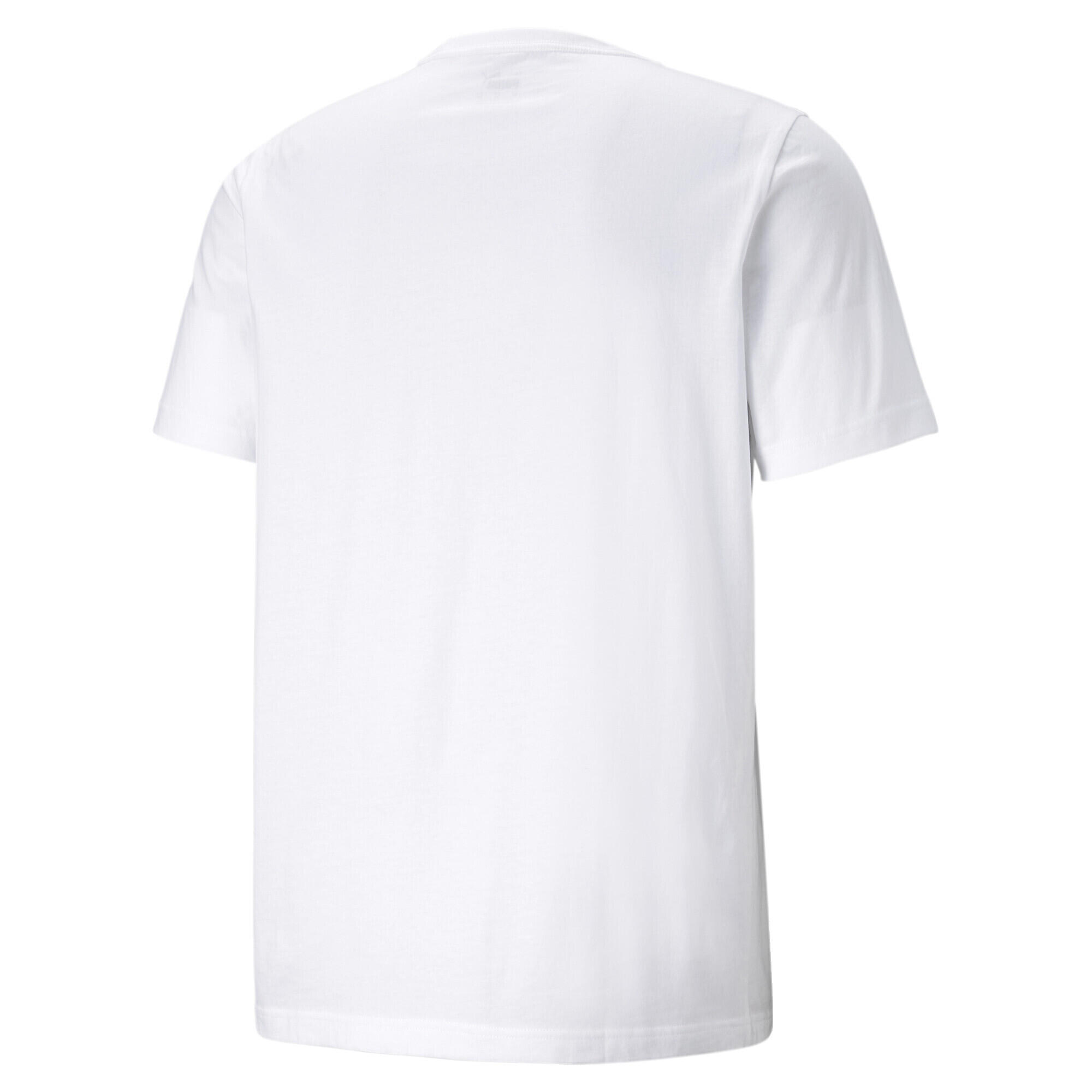 T-shirt Essentials con logo da uomo PUMA White 6/7