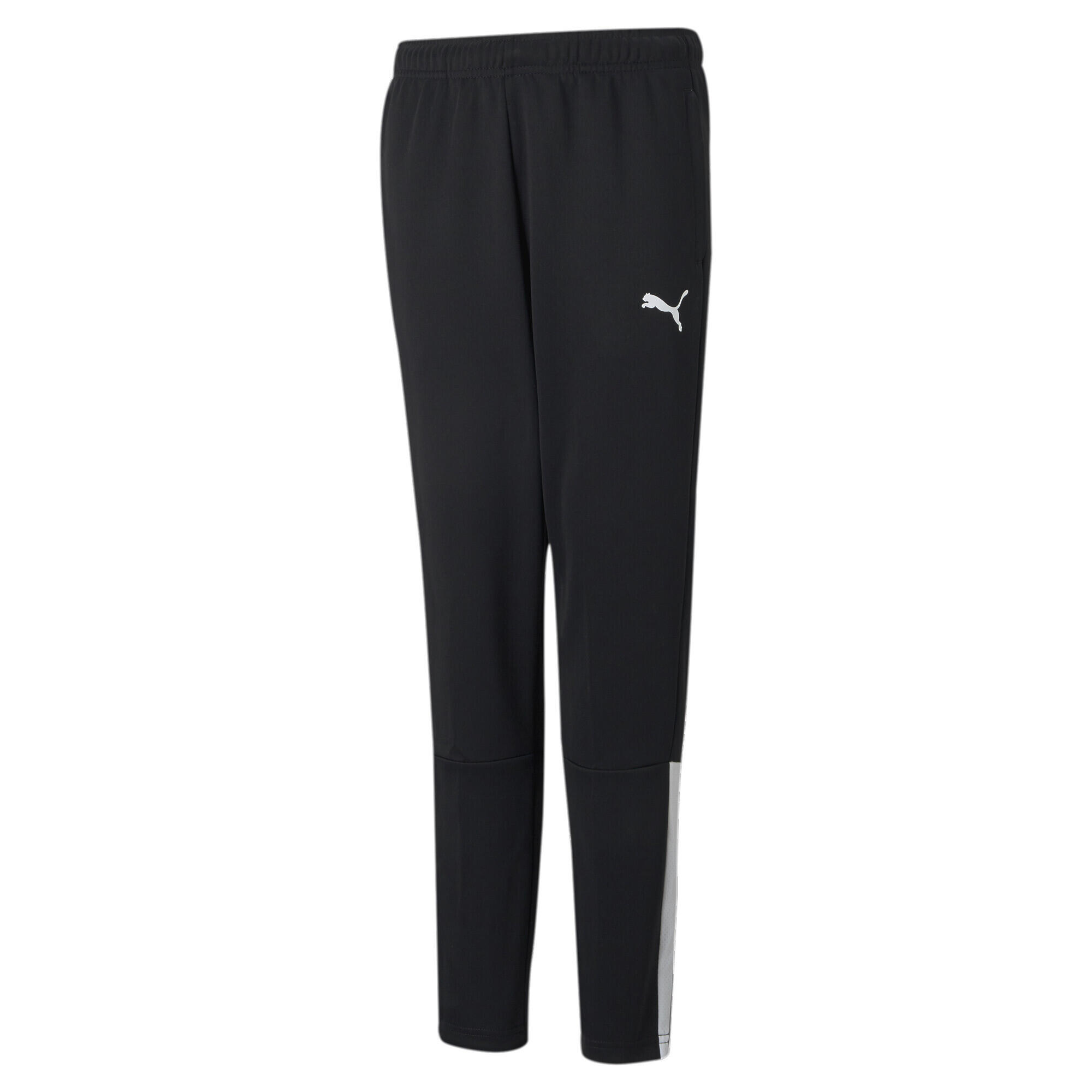 PUMA teamLIGA Training voetbalbroek voor jongeren PUMA Black White