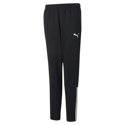 Teamliga training voetbalbroek voor jongeren puma black white